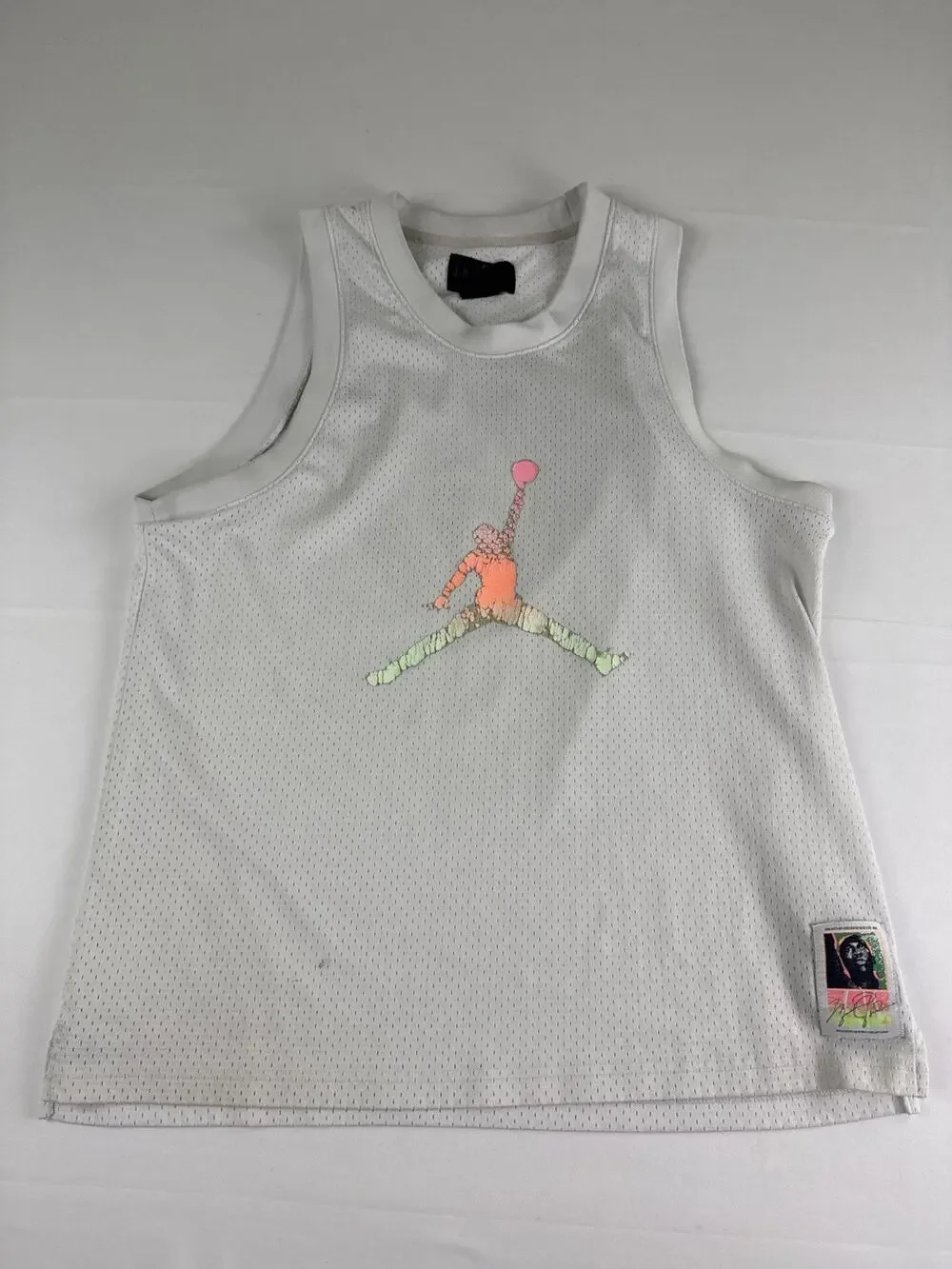 Jordan Jumpman Mesh Tank Top Men’s XL White